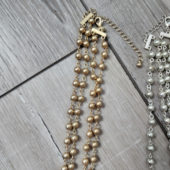 Layered tassel necklaces - Picture 3 of 15